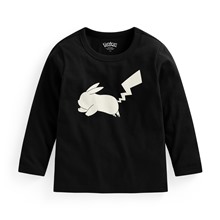 寶可夢長袖印花T恤-02-童