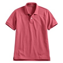 純棉網眼polo衫-男