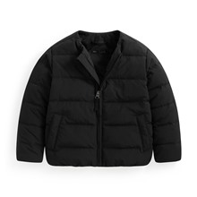 極暖羽絨無領外套-童