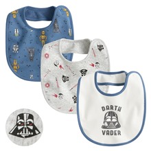 STAR WARS系列防水夾層圍兜(3入)-Baby