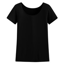 heatup U領短袖上衣 -女