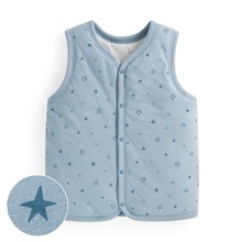 鋪棉印花背心-童