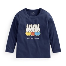Miffy and Friends長袖印花T恤-05-童