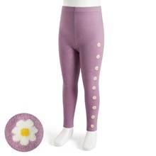 提花針織內搭褲襪-童