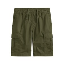 鬆緊工裝短褲-男