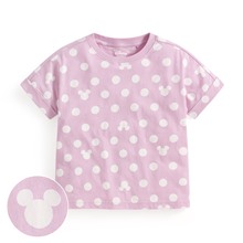 迪士尼系列竹節棉印花T恤-01-童