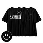 S.W.SMILEY®寬鬆長版T恤-女