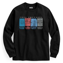 航海王長袖印花T恤-02-男