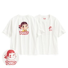 PEKO & POKO寬版印花T恤-05-女
