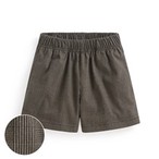 彈力格紋短褲-童