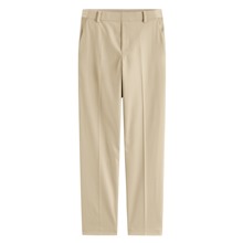 鬆緊腰頭九分褲-女