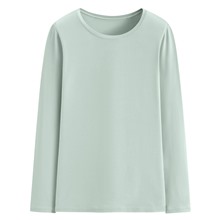 heatup圓領長袖上衣-女