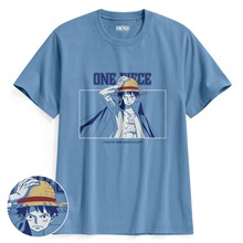 航海王印花T恤-01-男