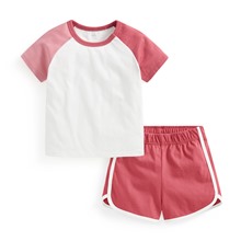 純棉拼色套裝-Baby