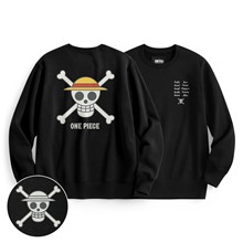 航海王刷毛印花圓領衫-02-男