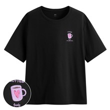 莫代爾寬版電繡上衣-女