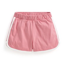 純棉滾邊鬆緊短褲-童