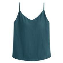 Bra V領細肩帶背心-女