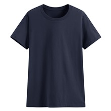 純棉圓領T恤-女