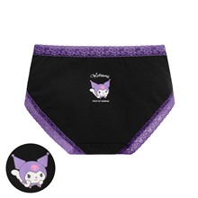 三麗鷗棉質蕾絲中腰內褲-01-女