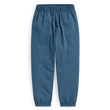 竹節棉束口褲-童