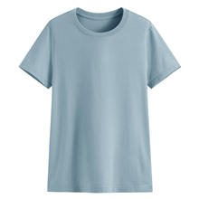 純棉圓領T恤-女