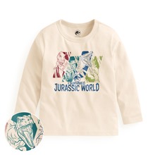 Jurassic World長袖印花T恤-04-童