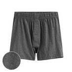 純棉條紋四角褲-男