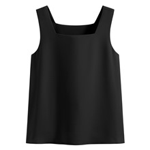 雪紡方領背心-女