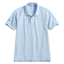 純棉網眼polo衫-男