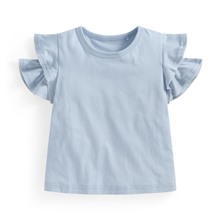 純棉荷葉造型上衣-童