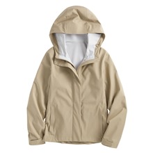 防水機能連帽外套-女