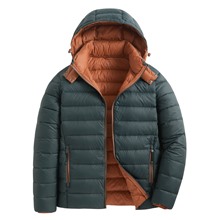 極輕羽絨玩色外套-男