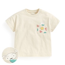 蠟筆小新竹節棉口袋印花T恤-Baby