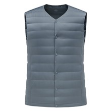 極輕羽絨輕薄型背心-男