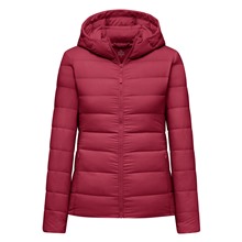 極輕羽絨連帽外套-女