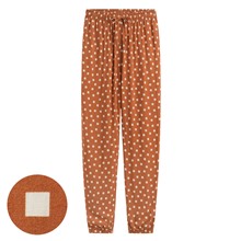 嫘縈印花束口褲-女