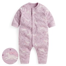 純棉羅紋印花連身衣-Baby