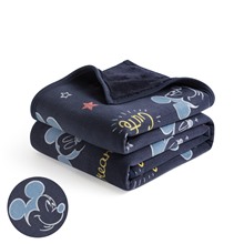 迪士尼系列長刷毛單人蓋毯-02-中性款