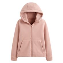 Fleece厚版連帽外套-女