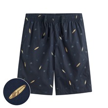 椰樹印花輕便短褲-男