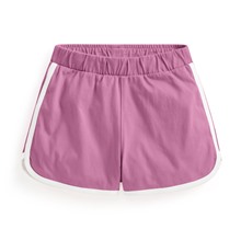 純棉滾邊鬆緊短褲-童