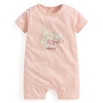 純棉碎花兔兔印花連身衣-Baby