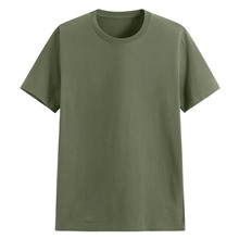 純棉圓領T恤-男