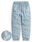 嫘縈印花束口褲-童