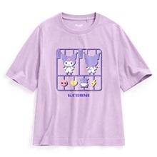 三麗鷗寬版印花T恤-03-女