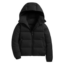 極暖羽絨連帽外套-女