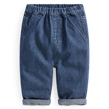 純棉寬鬆牛仔褲-Baby