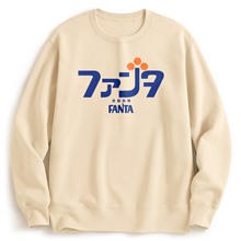 可口可樂刷毛印花圓領衫-02-男