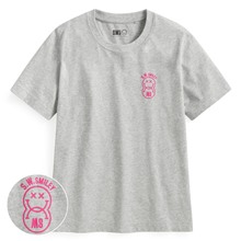 S.W.SMILEY®厚版印花T恤-03-女
